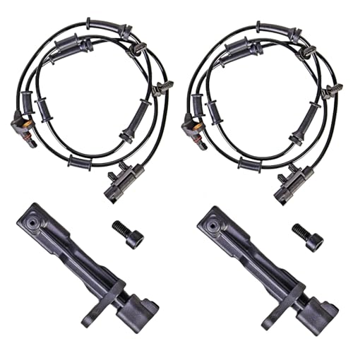 PANNUOSCS ABS Wheel Speed Sensor - Front Rear Left Driver and Right Passenger Side ABS Wheel Speed Sensor Compatible for Jeep Wrangler 3.6L 2007-2017 Jeep Wrangler 3.8L 2007-2011 68003281AA - Image 1