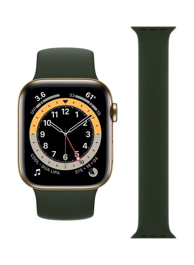 إسكدنيا Replacement Band For Apple Watch Series 1/2/3/4/5/6/SE 42/44mm Cyprus Green - Image 2