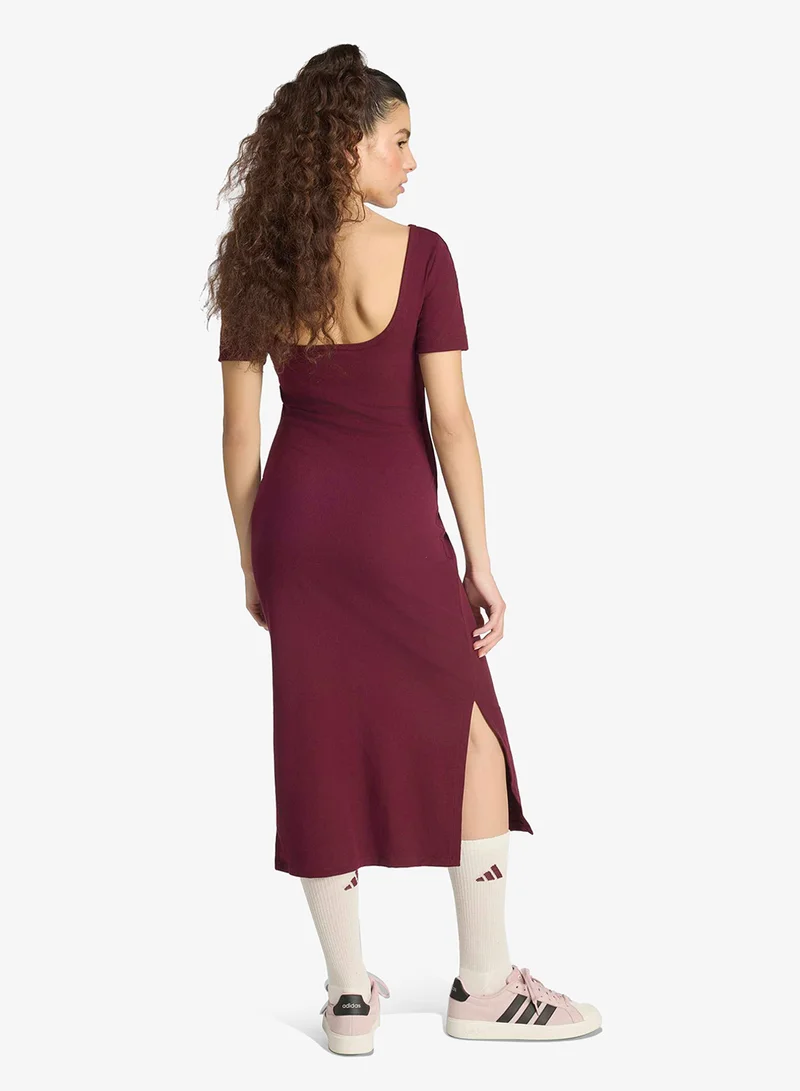 Adidas Small Logo Ribbed Dress
