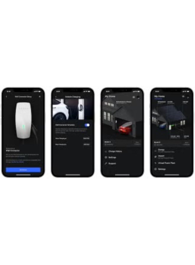 تسلا موصل تسلا الجدار - شاحن المركبات الكهربائية (EV) - المستوى 2 - حتى 48A مع كابل بطول 24' - Image 2