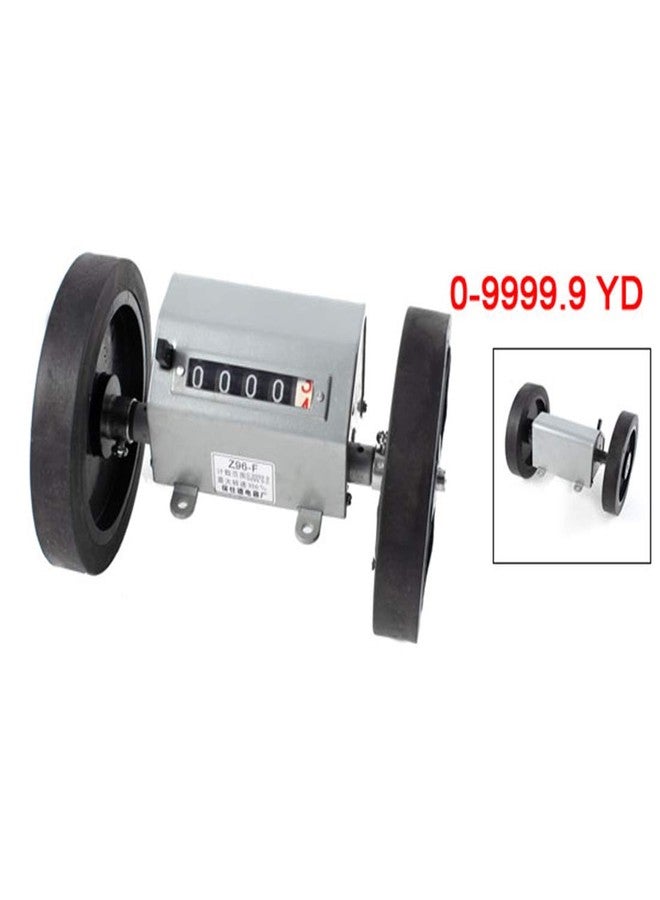 Mecion Roller-Type Yard Counter 5 Digit Meters Rolling Mechanical Length Counter Z96-F for Measuring Textile, Printing, Artificial Leather - Image 2