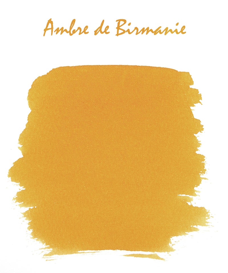 Jacques Herbin J. Herbin Fountain Pen Ink - 10 ml Bottled - Ambre de Birmanie - Image 2