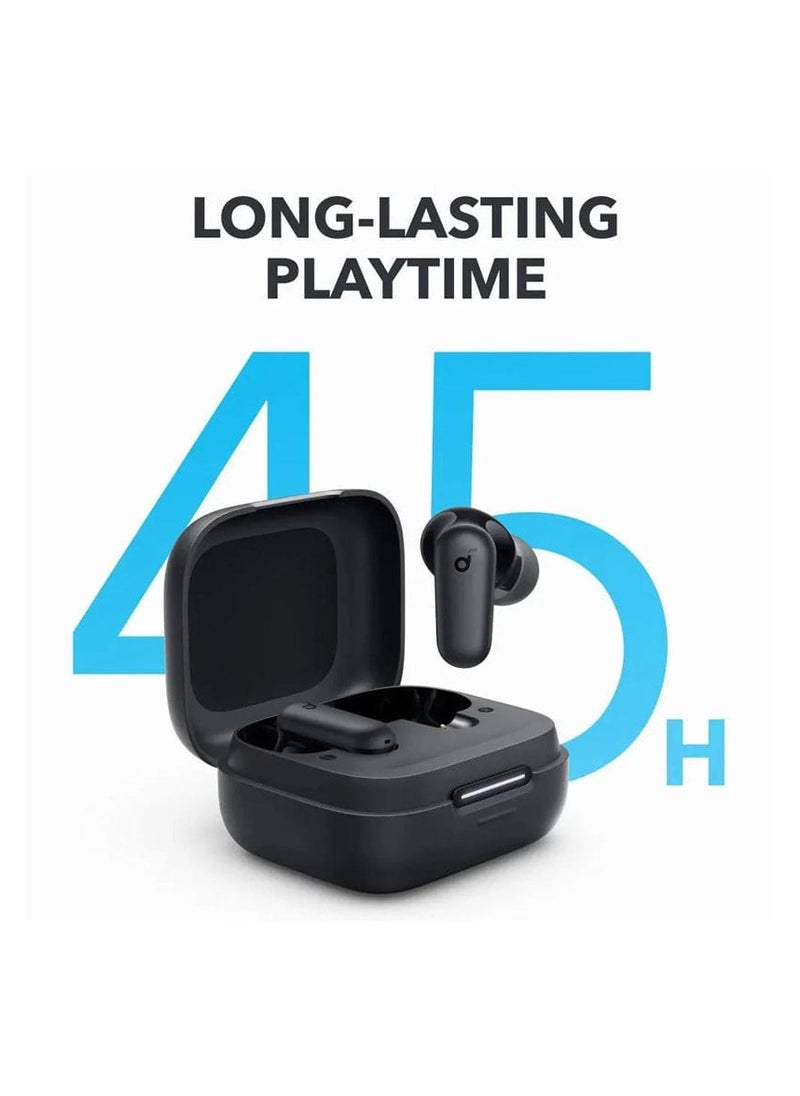 ماركة غير محددة - سماعات Soundcore R50i NC اللون أسود إلغاء الضوضاء النشط مقاومة للماء والغبار IP54 - Image 1