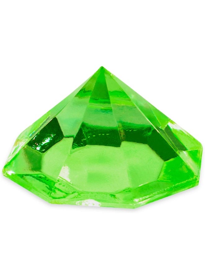 Super Z Outlet Acrylic Colorful Round Decorations for Table Scatter Vase Fillers Event Wedding Arts  Crafts Birthday Party Favor 36 Pieces Apple Green - Image 2