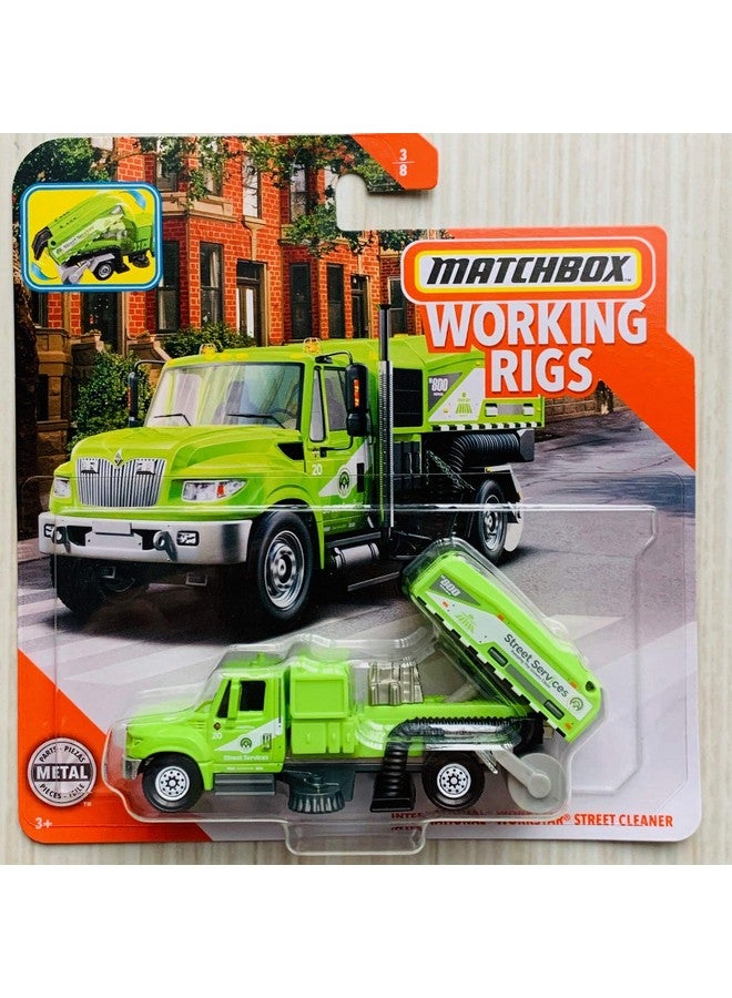MATCHBOX Matchbox Working Rigs International Workstar Street Cleaner 
