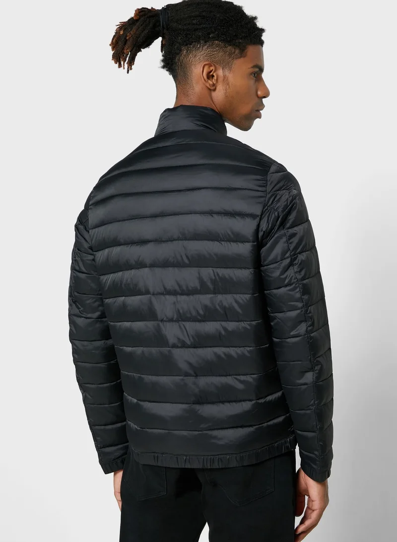 Barbour International Chain Baffle Quilted Jacket