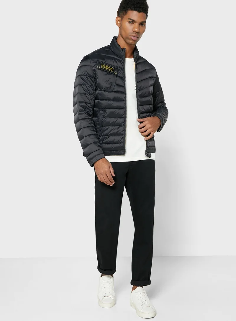 Barbour International Chain Baffle Quilted Jacket
