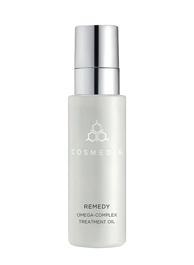CosMedix Remedy AM PM Omega Complex Nourishing Treatment Oil | For Dry Stressed Dehydrated And Sensitive Skin 30ml - Image 1