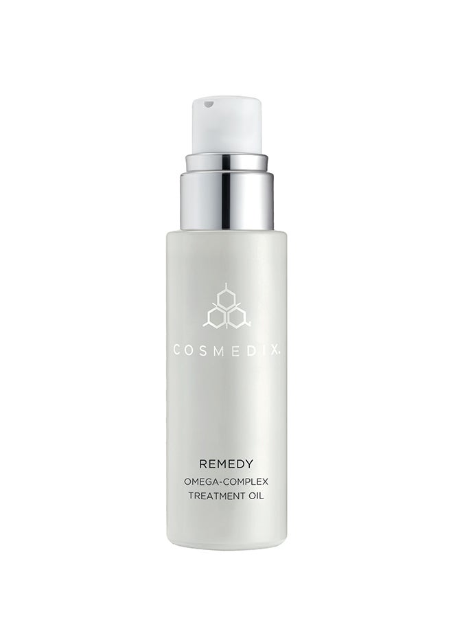 CosMedix Remedy AM PM Omega Complex Nourishing Treatment Oil | For Dry Stressed Dehydrated And Sensitive Skin 30ml - Image 2