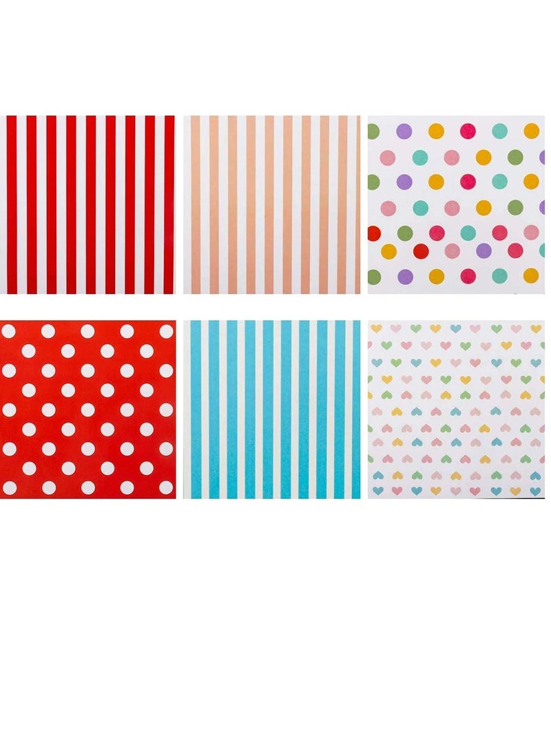 Vibrant Wrapping Paper Sheets for Celebrations Set of 6, 50CM x 70CM Each - Image 4