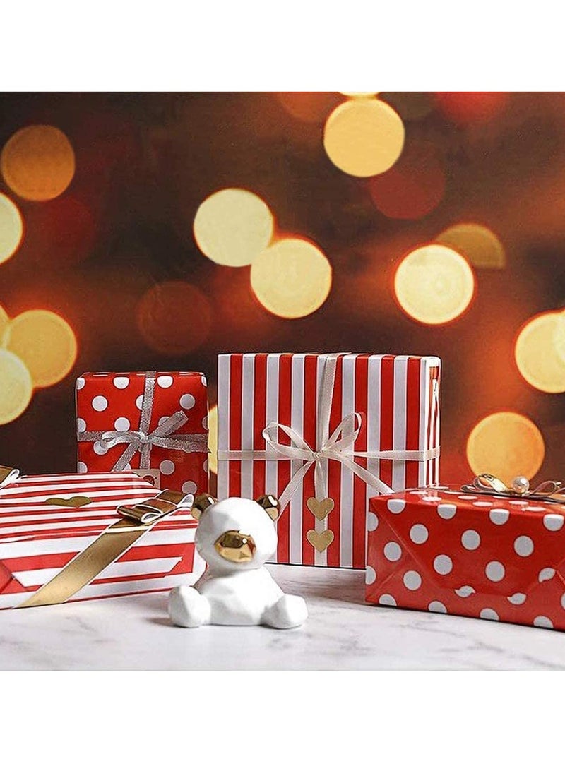 Vibrant Wrapping Paper Sheets for Celebrations Set of 6, 50CM x 70CM Each - Image 2