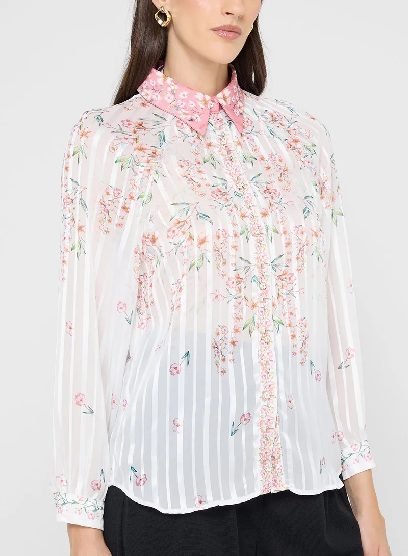 ELLA Floral Print Shirt
