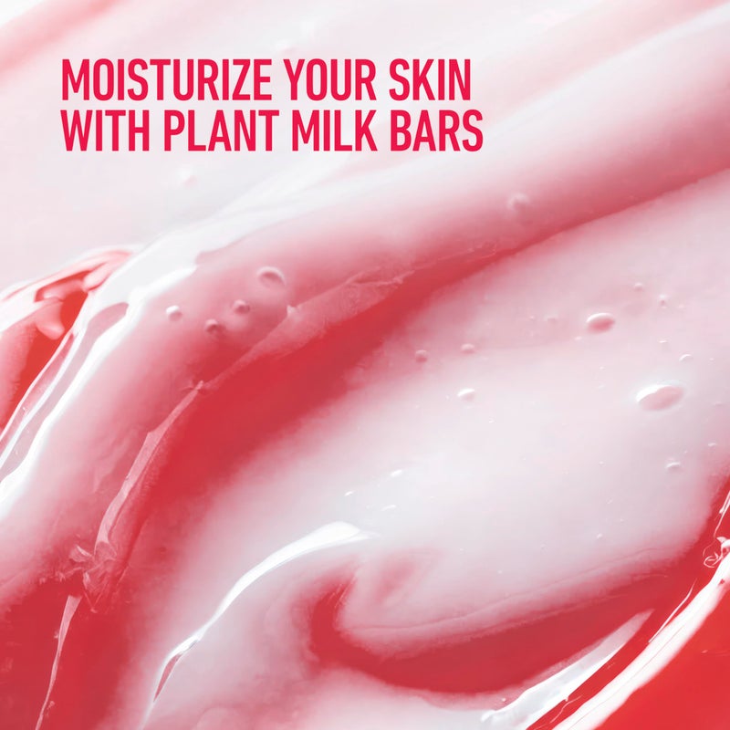 Dove Plant Milk Cleansing Bar Soap Variety Pack 4 for Moisturized Skin, with Gentle Cleansers, No Sulfate Cleansers or Parabens, 98% Biodegradable Formula, 5 oz - Image 5