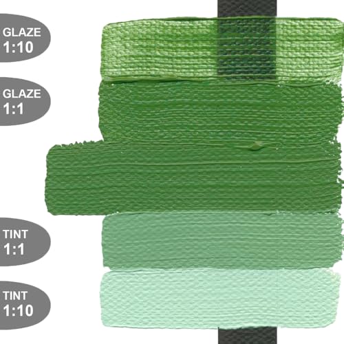 Golden Heavy Body Acrylic Paint, 2-Ounce, Chromium Oxide Green - Image 4