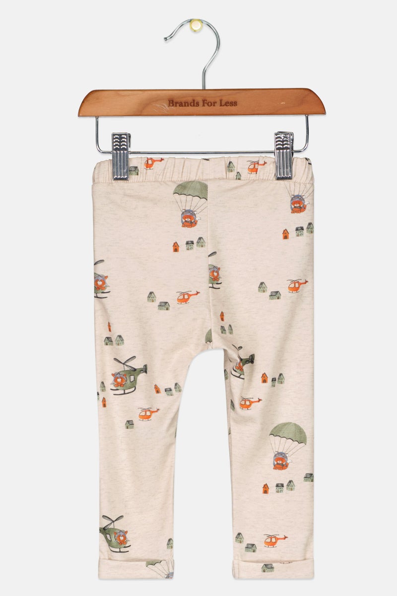 NAME IT Toddlers Boy Graphic Print Pull On Pants, Multicolor - Image 2