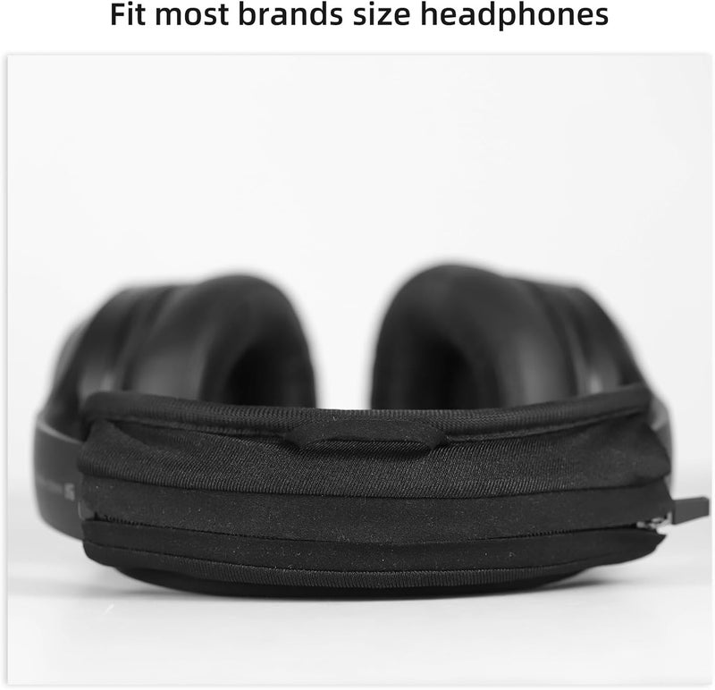 okcsc Headphone Headband Cover Sleeve, Headphone Headband Protector with Zipper Installation?Universal Replacement Headband Cushion Pad Cover Protector?Suitable for Most Headphones - Image 4