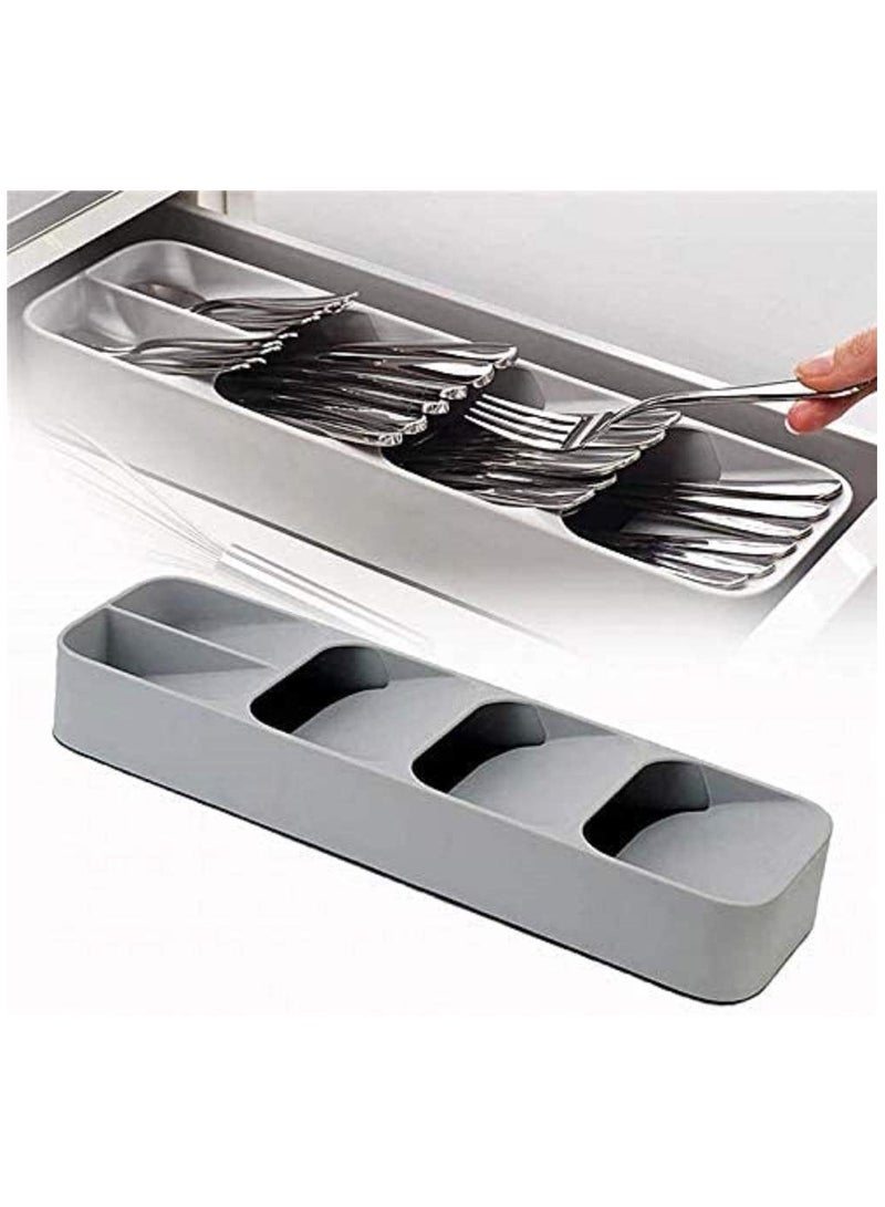 BLOOMING TIME Spoon Knife Fork Cutlery Tray Container ,Separation Storage Box - Image 5