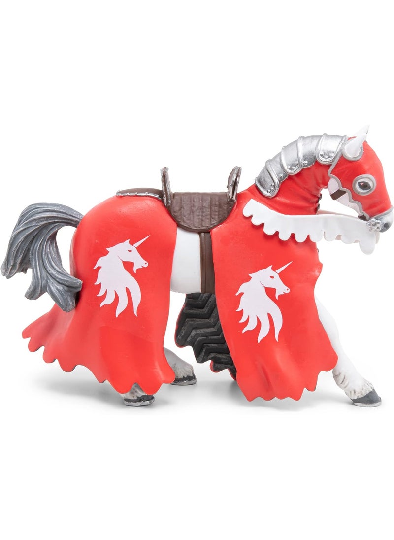 Papo Papo HandPainted  Figurine MedievalFantasy Horse of Unicorn Knight with Spear 39781  Collectible  for Children  Suitable for Boys and Girls  from 3 Years Old Multicolor  - Image 2