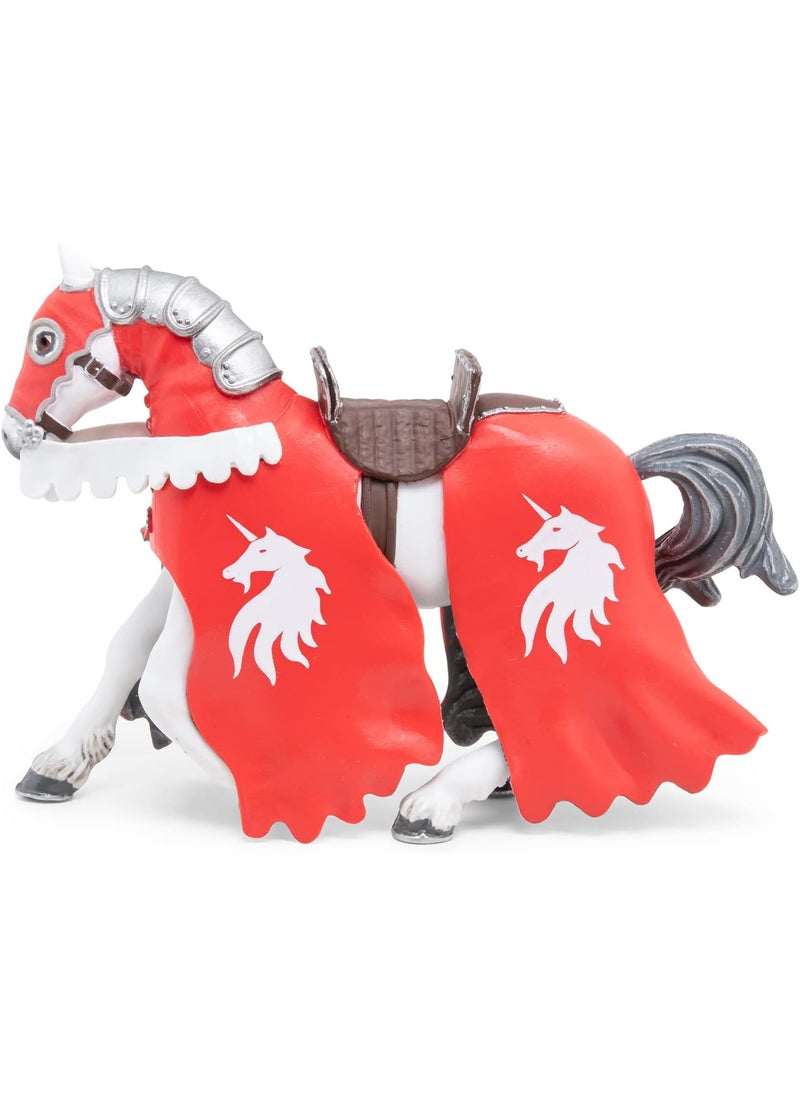 Papo Papo HandPainted  Figurine MedievalFantasy Horse of Unicorn Knight with Spear 39781  Collectible  for Children  Suitable for Boys and Girls  from 3 Years Old Multicolor  - Image 5