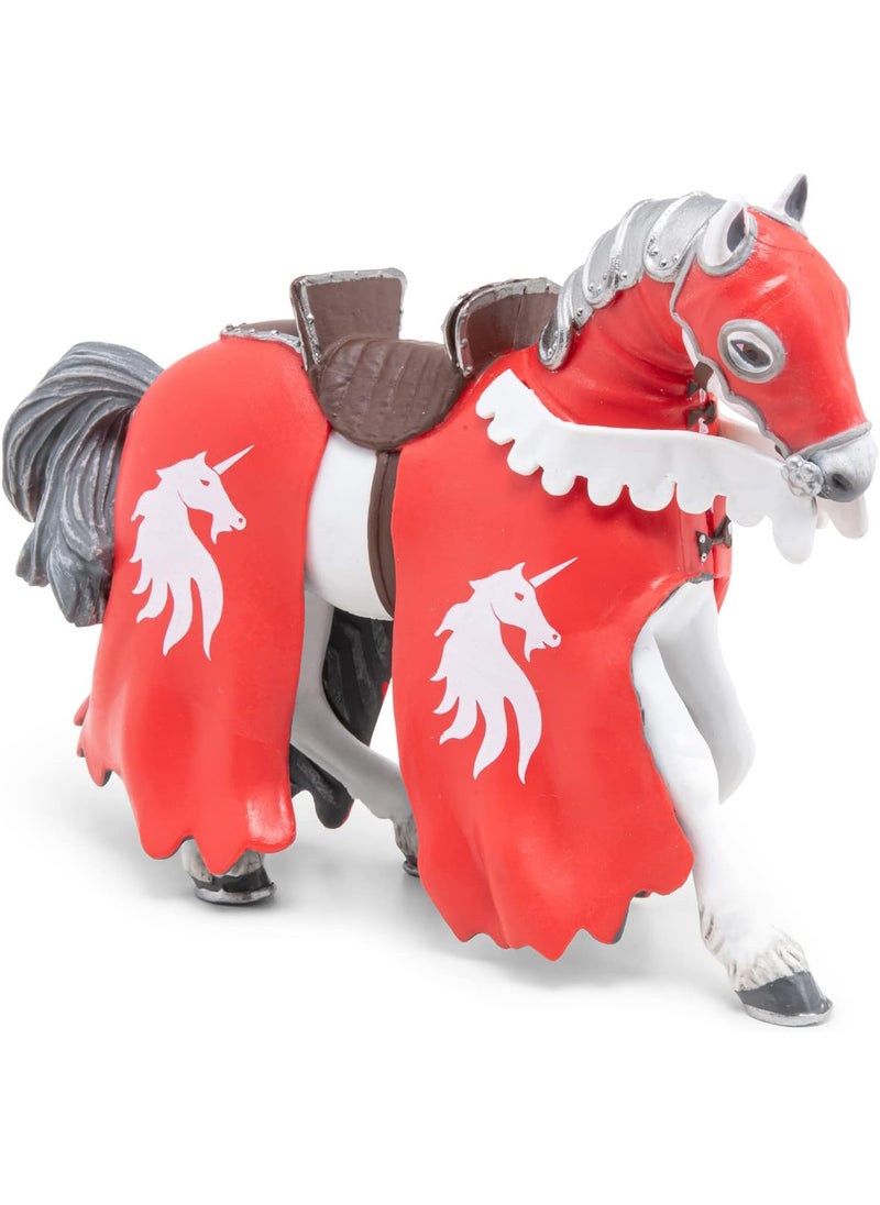 Papo Papo HandPainted  Figurine MedievalFantasy Horse of Unicorn Knight with Spear 39781  Collectible  for Children  Suitable for Boys and Girls  from 3 Years Old Multicolor  - Image 4
