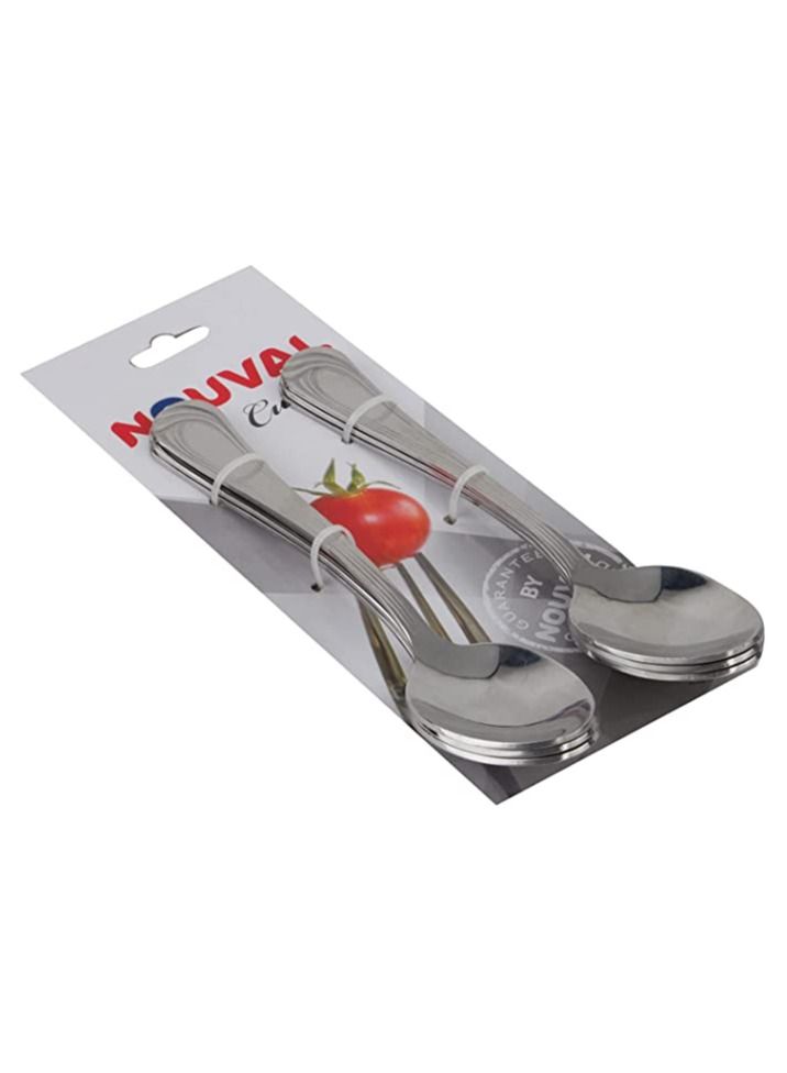 نوفال طقم ملاعق شاي ستانلس استيل 6 قطع  4283