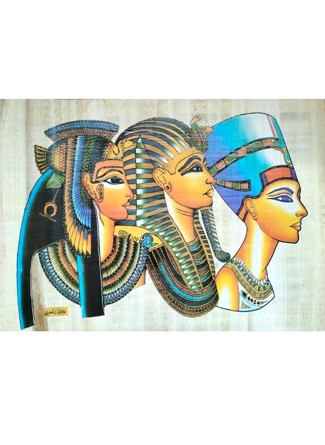 Generic Hand-drawn Pharaonic drawings on papyrus, 20*30 cm 