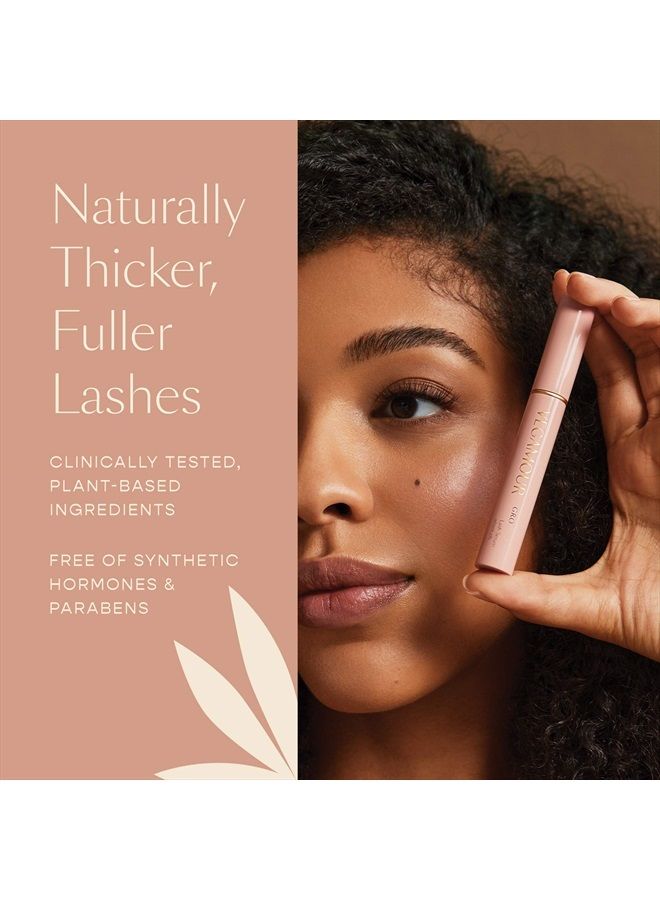 Vegamour GRO Lash Serum - Vegan and Natural Eyelash Serum for Fuller, Thicker Lashes - Oil-Free - Image 3
