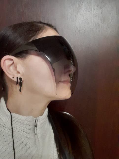 FEISEDY Full Cover Face Visor Protective Glasses Mirror Shield Sunglasses Anti Fog B2781 - Image 4