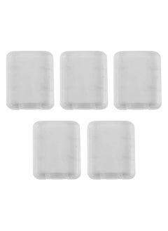 SOLDOUT 5 Series Memory Card Case Box Protective Case for SD SDHC MMC XD CF Card (Transparent, Pack of 5)  - Image 1
