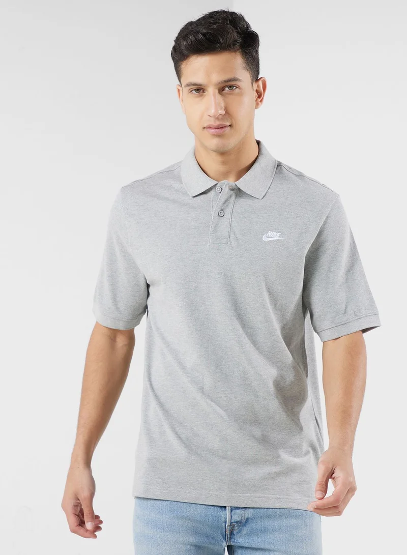 M NK CLUB SS POLO PIQUE