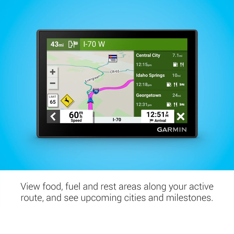 Garmin Driveâ„¢ 53 GPS Navigator, High-Resolution Touchscreen, Simple On-Screen Menus and Easy-to-See Maps, Driver Alerts - Image 5