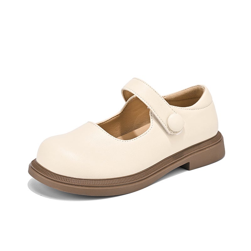 Girl'S Shoes Princess Shoes 2023 New Children'S Shoes Small Leather Shoes Baby Girl'S Shoes Non-Slip Single-Layer Shoes - Image 1