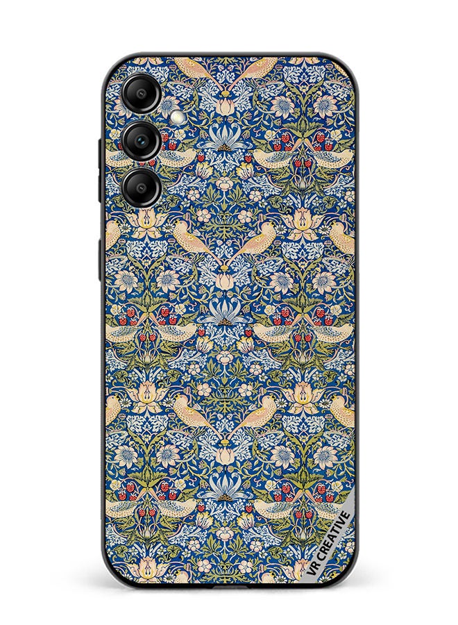 VR CREATIVE Protective Case Cover For Samsung Galaxy A34 Splash Flower Design Multicolour - Image 1