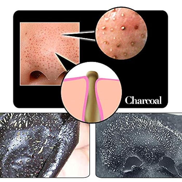 SHILLS Charcoal Mask for Men, Purifying Peel Off Mask, Face Mask Peel Off, Face Mask Deep Clean Pore, Blackhead Remover, 1 Bottle (1.69 fl. oz) and a Brush Set - Image 3