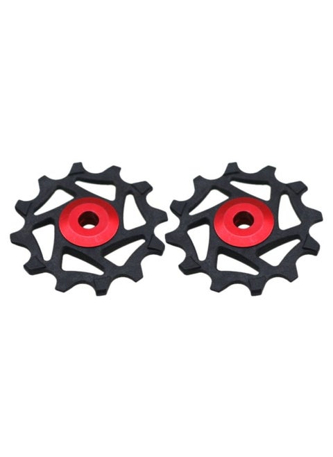 2-Piece 12T Cycle Derailleur Pulley Wheel for Sram XX, X01 Shimano XTR