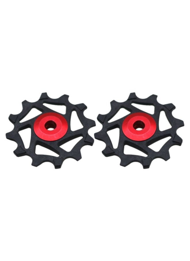 NIBEMINENT - 2-Piece 12T Cycle Derailleur Pulley Wheel for Sram XX, X01 Shimano XTR - Image 1
