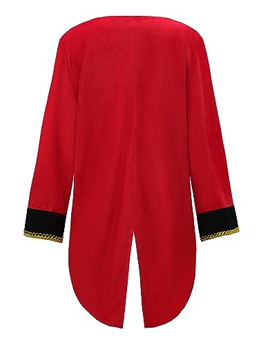 ReliBeauty Circus Ringmaster Costume for Kids 2 Pieces Set with Hat 130 - Image 5