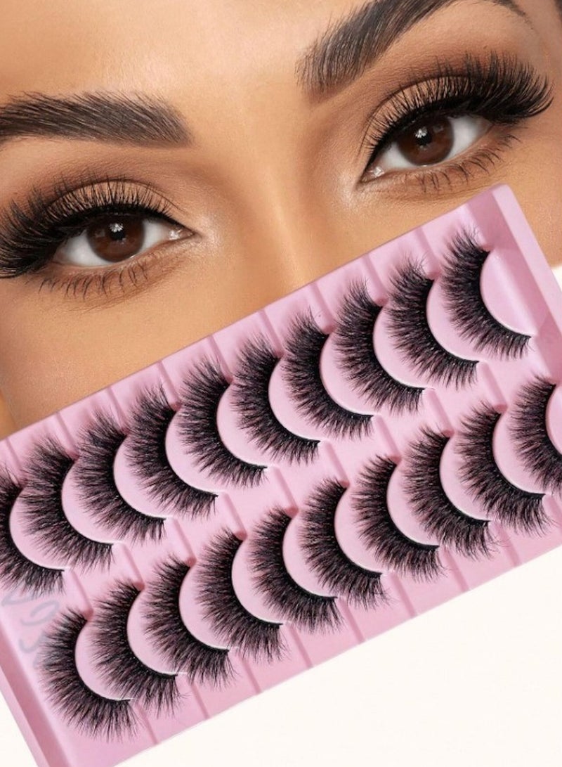 Royal 10 Fluffy Russian False Eyelashes - Image 2
