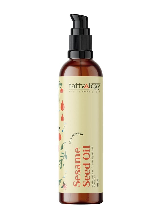 Tattvalogy Sesame Seed Oil, for Hair & Skin, Lice and Dandruff - Image 1