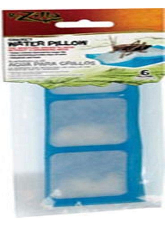 زيلا وسائد طعام الزواحف المائية على شكل صراصير، عبوة من 6 قطع - Image 1