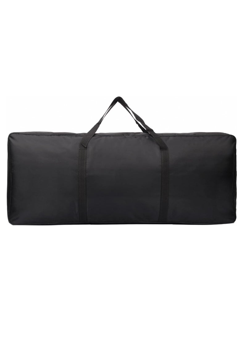 Megarya Piano Case 61 Keys Cover, 420D Waterproof Oxford Fabric, To Protect Electronic Piano Keyboard Keys, Bag With Two Strong and Comfortable Handles, Black  - Image 2