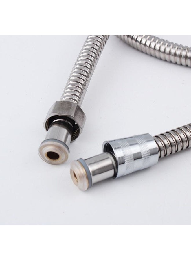 1.5m Stainless Steel Shower Hose – Modern Design Flexible ABS Electroplating Metal Hose for Bathroom and Kitchen Faucets - Image 2