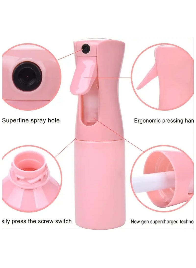 ORiTi زجاجة رذاذ للشعر، زجاجة بلاستيكية فارغة قابلة لإعادة التعبئة برذاذ مائي فائق النعومة مستمر لتصفيف الشعر - Image 5