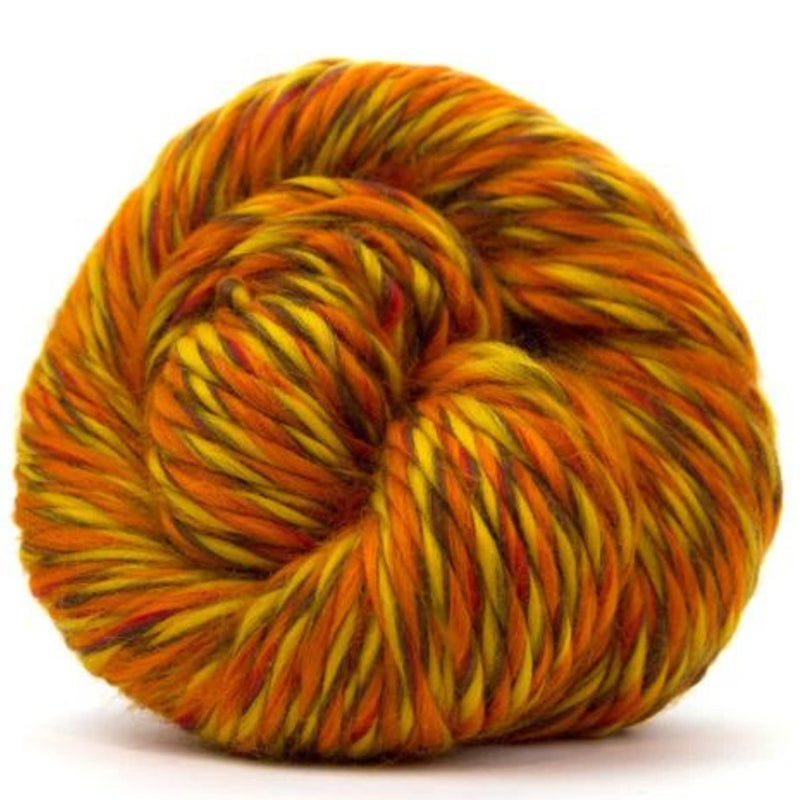 Revolution Fibers Multicolored Merino Yarn 100 Merino Wool Super ChunkyBulky 7 Ounces 200 Grams 145 Yards per Skein Lovely and Soft for Knitting Crocheting Weaving Blaze Orange