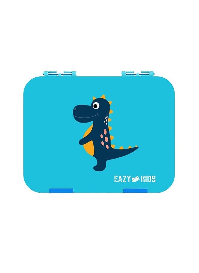 Eazy Kids Bento Boxes wt Insulated Lunch Bag Combo- Dino Blue  - Image 2