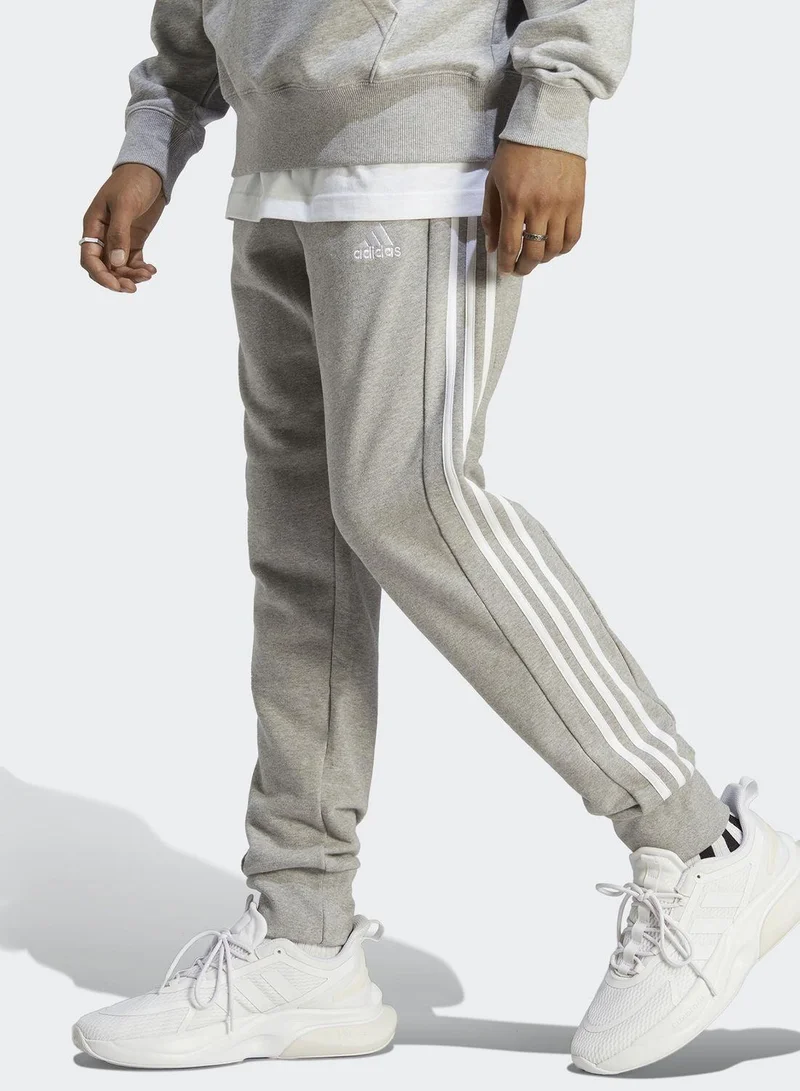Adidas M 3S Ft Tc Pt Grey Training Pants 2XSS