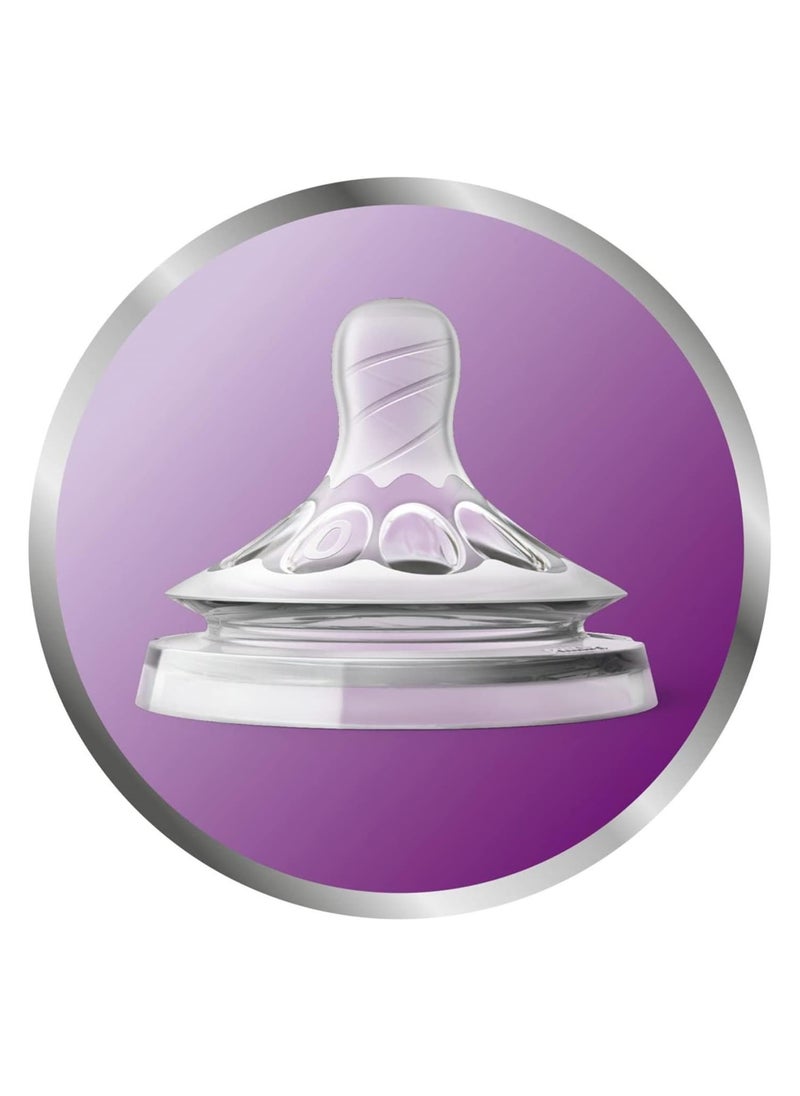 Avent Philips - Avent Natural baby bottle, pinke Pack of 2  - Image 5