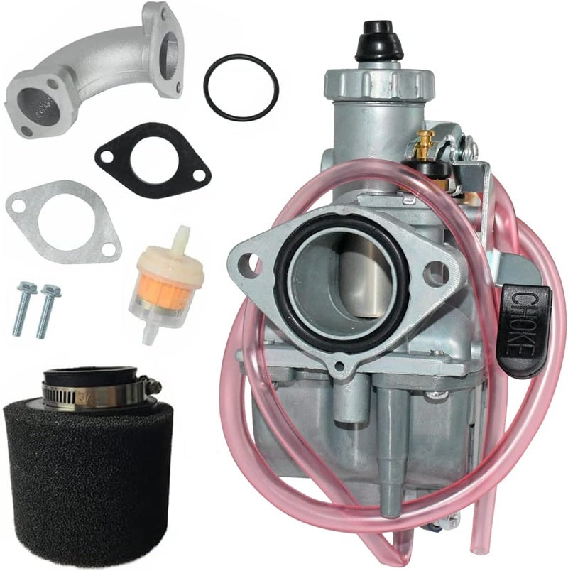 Cylinman VM22 26mm Carburetor with Air Filter Intake for 110cc 125cc 140cc Dirt Bikes - Image 1