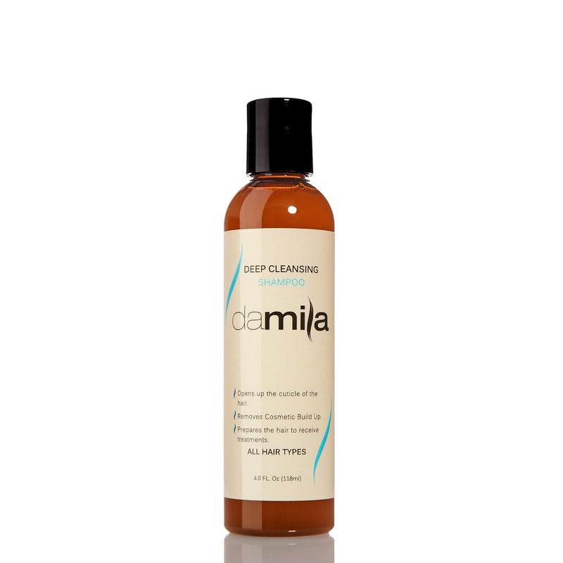 Deep Cleansing Shampoo  Clarifying Shampoo For All Hair Types  Degreases Removes Residue and Product Build Up  Prepares Hair for Keratin Hair Treatment 4 Fl Oz