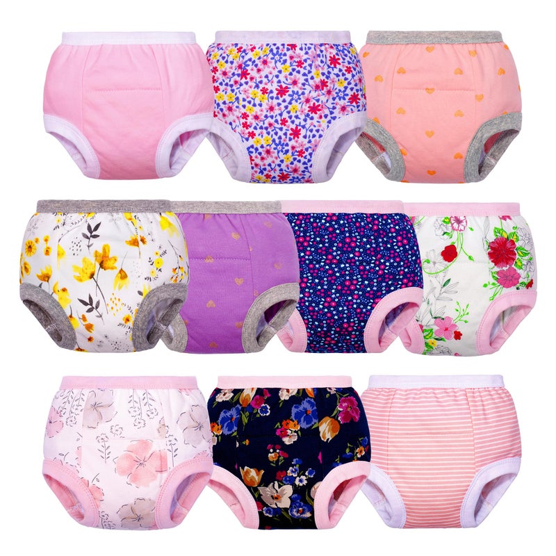 Big Elephant Baby Girls Training Underwear  Toddler Cotton Potty Training Pants Soft Absorbent 12-24 Month - Image 1